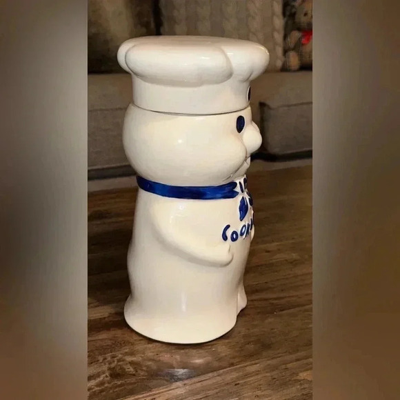 SALE~~Vintage 1973 Pillsbury Doughboy 11” Cookie Jar Collectible “Cookies” - Picture 2 of 10